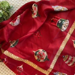 ECHO 100% Silk Ornament Scarf